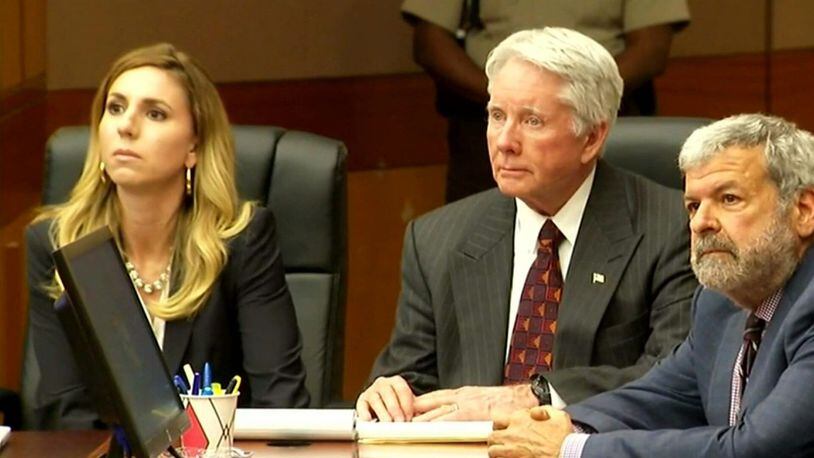 Tex McIver (middle) has a bond hearing Friday following the Georgia Supreme Court's decision to overturn his murder conviction in his wife's shooting.