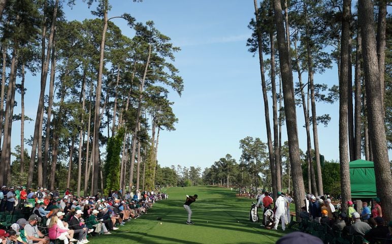 2018 Masters Tournament: First-round play