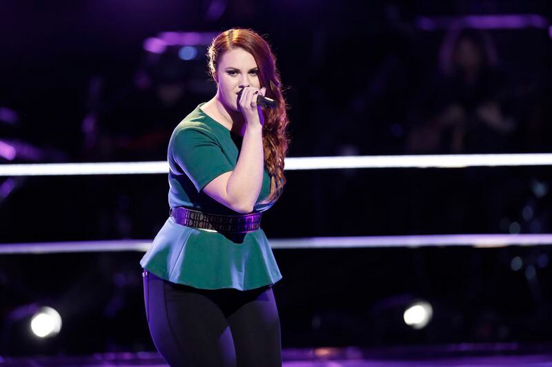 THE VOICE -- "Knockout Rounds" -- Pictured: Jessica Crosbie -- (Photo by: Tyler Golden/NBC)