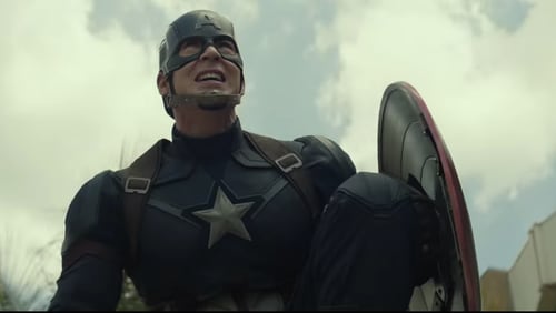 Chris Evans as Captain America. Image: Marvel