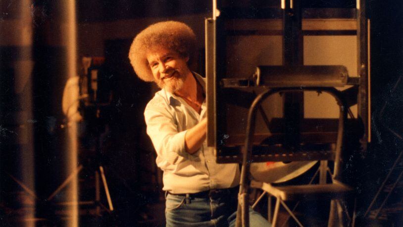 An image of the host of "The Joy of Painting" Bob Ross, as seen in the Netflix documentary " Bob Ross: Happy Accidents, Betrayal and Greed." (Netflix/TNS)