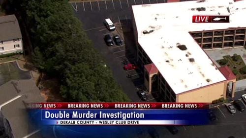 DeKalb County police are investigating a double homicide in the 4200 block of Wesley Club Drive.
