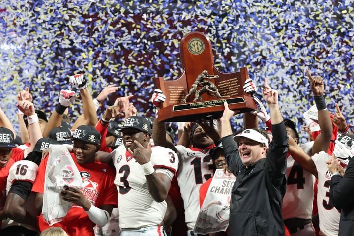 Photos: Bulldogs celebrate SEC title