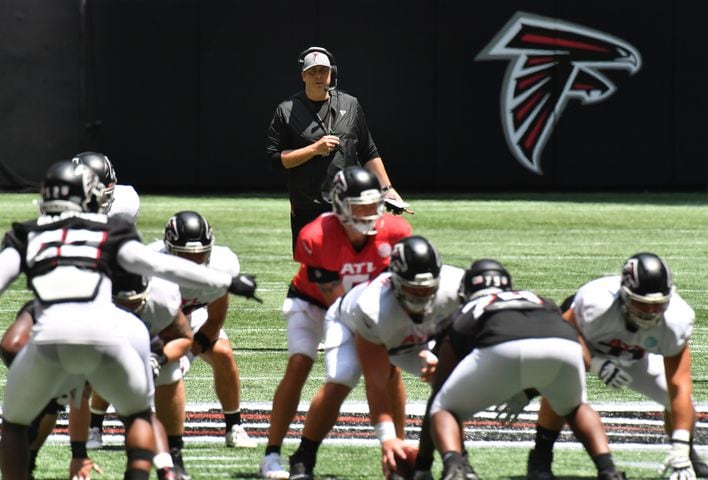 Falcons open practice photo