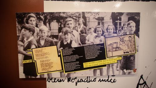 This photograph captures an image at the Terezin ghetto, also a camp. Many children were imprisoned at the camp, as well as many Jewish artists and writers. CONTRIBUTED BY THE BREMAN MUSEUM