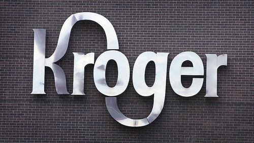 CINCINNATI - JULY 15:  A sign identifies the Kroger Co. corporate headquarters July 15, 2008 in downtown Cincinnati, Ohio. Kroger is one of the nation's largest grocery retailers, with fiscal 2007 sales of over $70 billion.  (Photo by Scott Olson/Getty Images)