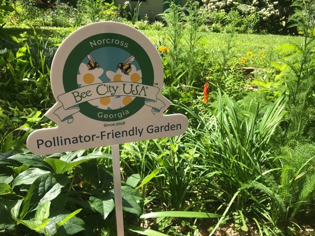 Norcross residents can show off bee-friendly gardens with signage