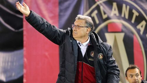 The City of Roswell presented Atlanta United head coach Geraldo "Tata" Martino with the "key to the city" on Monday for his contribution to soccer in Georgia.