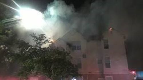 A fire at an apartment near Duluth left more than 20 families without a home.
