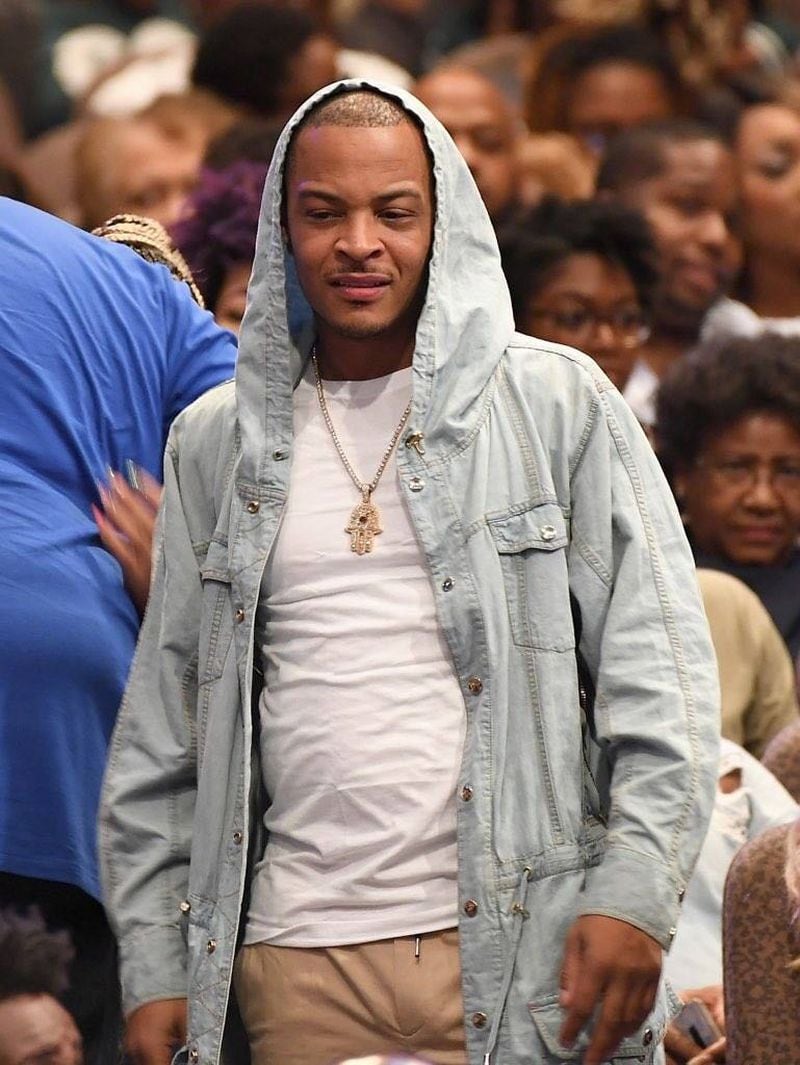 T.I. (Tip) was among the high-profile rappers who were in attendance for Kanye West's "Sunday Service" at New Birth Missionary Baptist Church on Sunday, Sept. 15, 2019. (Photo: PARAS GRIFFIN / Contributed)