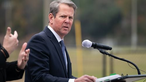 On Wednesday, Kemp announced he will issue an executive order that would prevent public schools from requiring students, teachers and staff wear masks. (Sean Rayford/Getty Images/TNS)