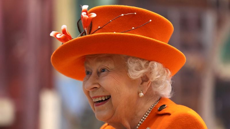 Queen Elizabeth II smiles during a visit to the Science Museum on March 07, 2019 in London, England.  (Photo by Simon Dawson/WPA Pool/Getty Images)