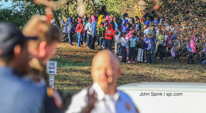 Results from air quality tests later showed “at no point were any children in danger,” Atlanta fire Sgt. Cortez Stafford said. JOHN SPINK / JSPINK@AJC.COM