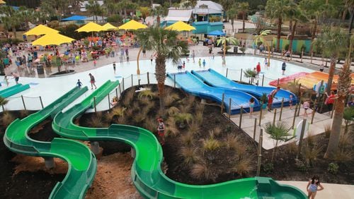 Wild Adventures theme park in Valdosta has opened Ohana Bay, a new area to its Splash Island water park. The addition includes kid-friendly slides as well as others that teens and adults can enjoy. CONTRIBUTED BY WILD ADVENTURES
