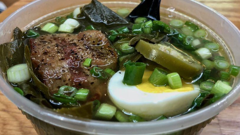 Richards’ Southern Fried gets creative with pho-inspired collard greens. CONTRIBUTED BY BRAD KAPLAN