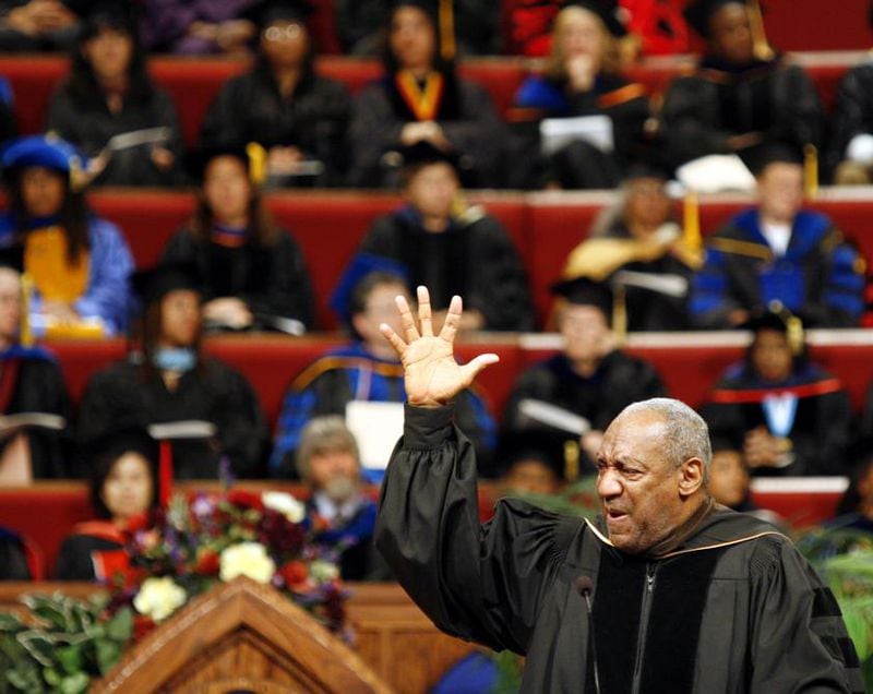  Bill Cosby at Spelman College's 2006 graduation. AJC file photo: Allen Sullivan
