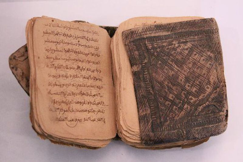 A Qur’an (16th to 18th century) from Mali.