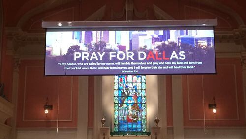 Park Cities Baptist Church has played a key role in Dallas' healing after a sniper attack left five officers dead and more wounded. Photo: Jennifer Brett