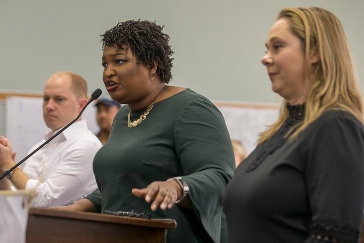 Abrams campaign trail: 8 days before election