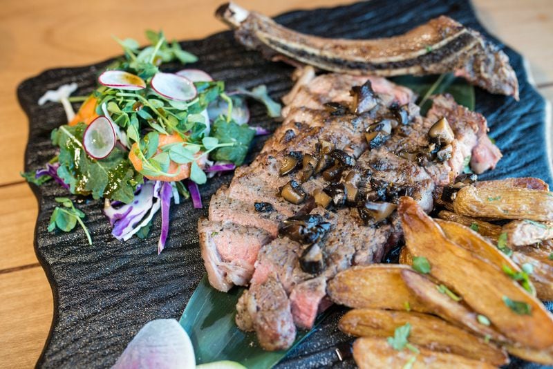 Hopstix has a variety of dining options, including a grilled rib-eye. CONTRIBUTED BY MIA YAKEL