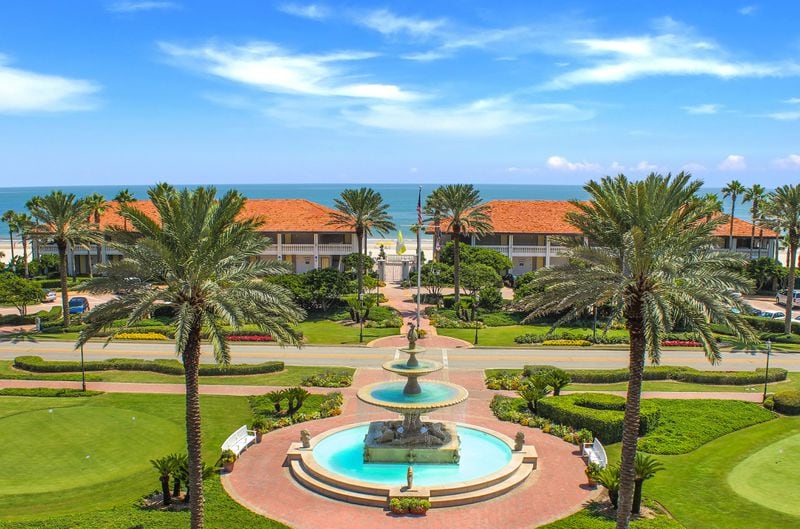 Views of the ocean from the Historic Inn of Ponte Vedra Inn & Club.  Courtesy of Ponte Vedra Inn & Club.