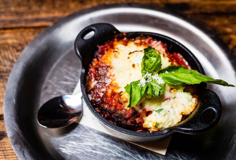 At Ammazza, polpette is a dish of house-made meatballs baked in tomato sauce with Parmesan, mozzarella and ricotta cheeses. CONTRIBUTED BY HENRI HOLLIS