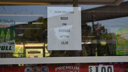 Loganville voters will decide Sunday alcohol sales. AJC File