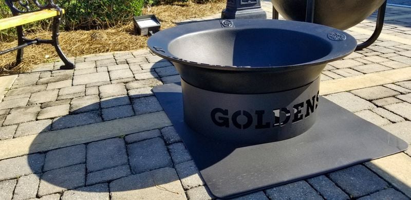 Goldens’ Foundry reimagined its syrup kettles as today’s contemporary fire pit. CONTRIBUTED BY GFMCO