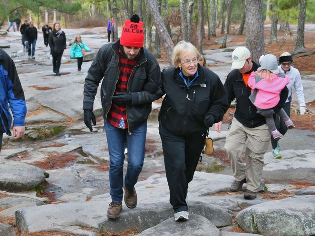 @margiebowen climbs Stone Mountain for the 500th time