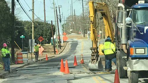 Downtown Clarkston is going to see some roadwork for about a week.