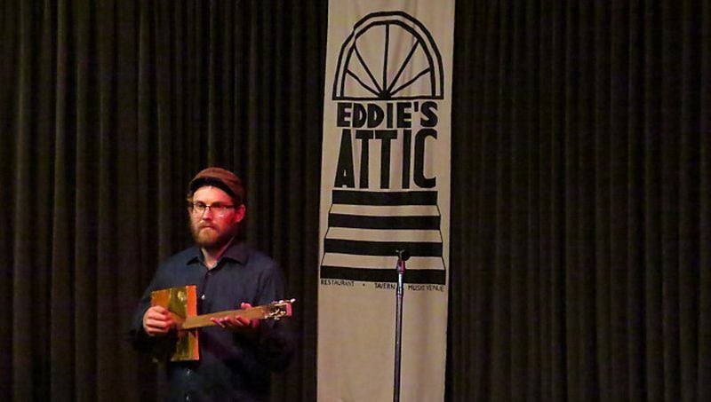 Being audience members for Open Mic night at Eddie's Attic in Decatur makes for an affordable date night in Atlanta.