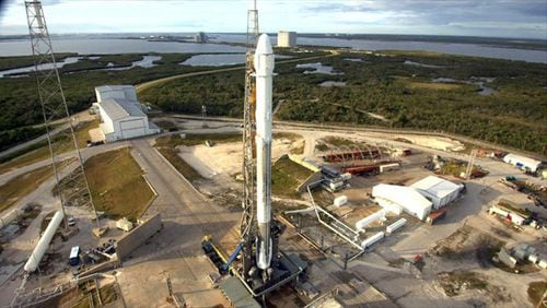 Falcon 9 rocket. (Photo: NASA)