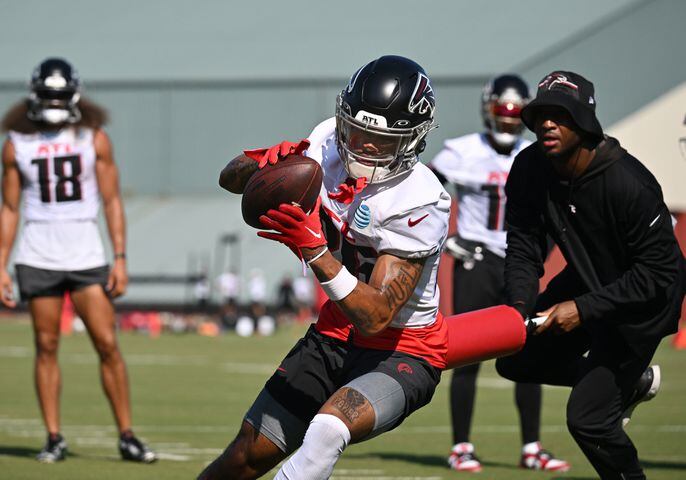 Frist day of Falcons training camp
