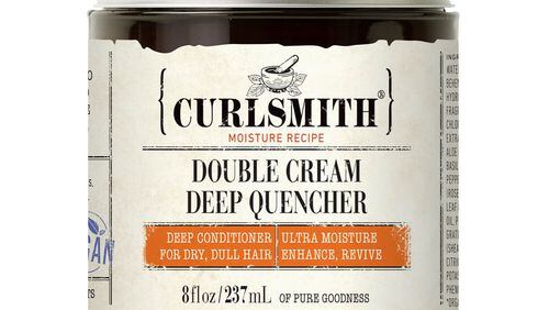 Curlsmith Double Cream Deep Quencher Conditioner is 100% vegan and Cruelty-Free, and it contains no sulfates, silicones or mineral oils.