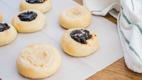 Prune and cream cheese kolaches / Photo by Kate Williams