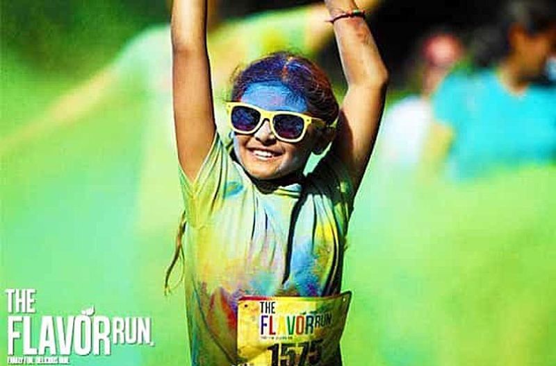 Have a colorful weekend with your family in Cobb at The Flavor Run.