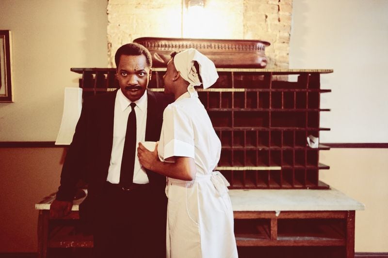  The Mountaintop is a fictional production that re-imagines the night before Martin Luther King Jr. s death at the Lorraine Motel.