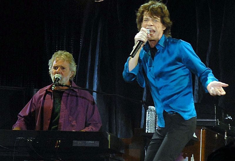 The Rolling Stones, including Chuck Leavell (left) and Mick Jagger, last played Atlanta in 2021. Photos: courtesy Chuck Leavell