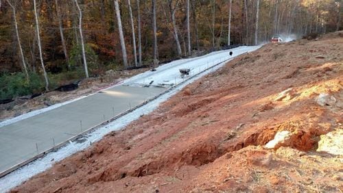 Halcyon has broken ground on its extension of the Big Creek Greenway, a 12-foot-wide multi-use trail that currently spans 9.6 miles through Forsyth County.