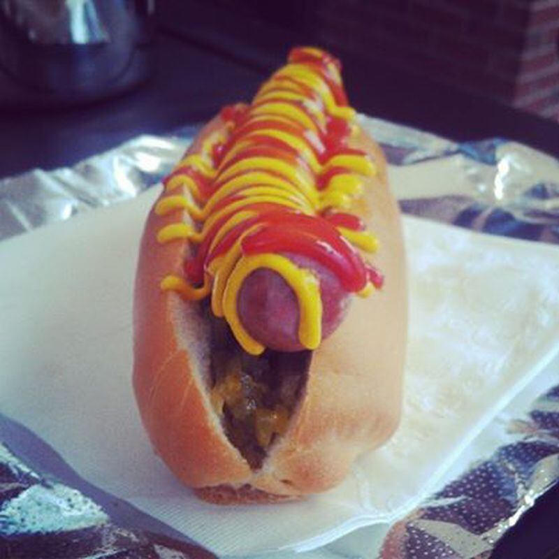 A hot dog from Doggy Dog