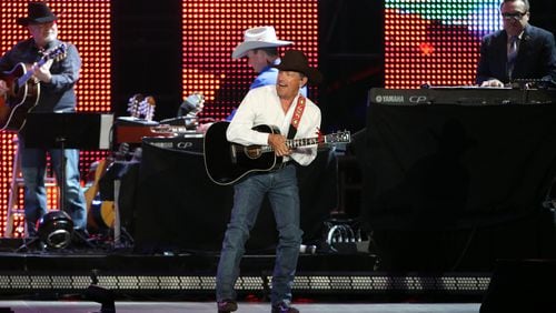 George Strait had a ball during his March 30, 2019 concert at Mercedes-Benz Stadium - his first visit to Atlanta since 2014.