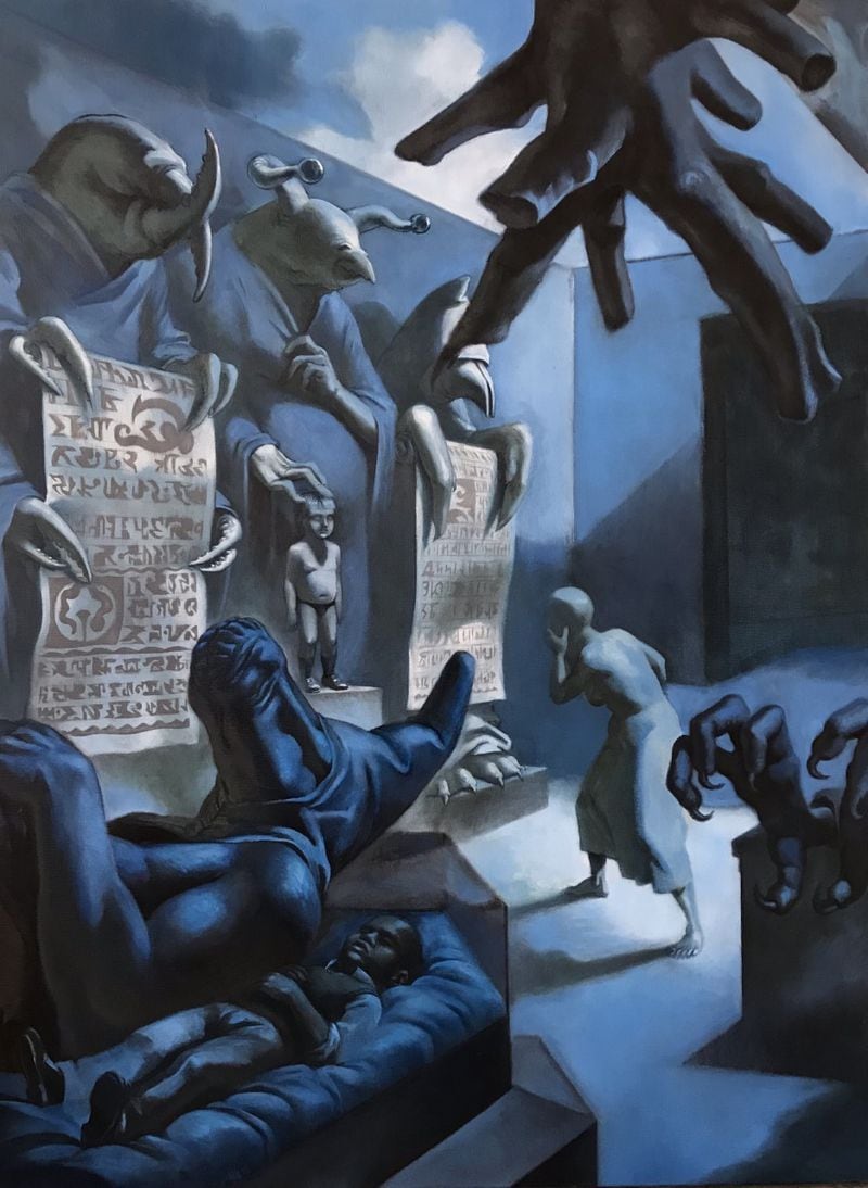 This work by Larkin Ford is both beautiful and evocative of a nightmare scenario.