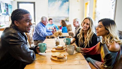 With two locations OTP, Mugs on Milton is an adorable coffee shop serving up coffee, espresso, teas and baked goods in a warm, welcoming atmosphere. / Photo courtesy of Alpharetta CVB