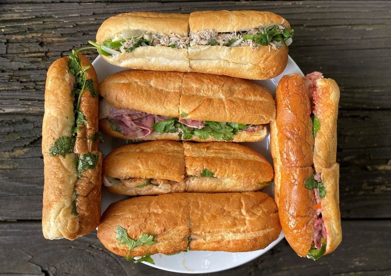 Lobster Banh Mi serves a variety of classic Vietnamese sandwiches. Owner Shyla Enoul makes everything from baguettes to mayo. 
Wendell Brock for The Atlanta Journal-Constitution