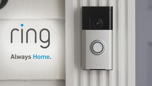 <p>Ring doorbell security system</p>