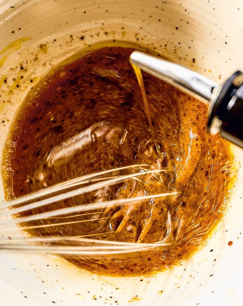 Rodney's Sauce is legendary pitmaster Rodney Scott's signature South Carolina-style vinegar and pepper sauce. It's among the recipes in "Rodney Scott’s World of BBQ." Jerrelle Guy/ Clarkson Potter