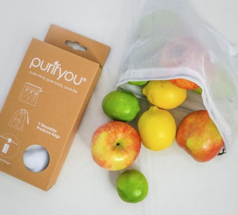 Reusable produce bags from Purifyou