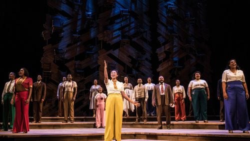 Adrianna Hicks stars as Celie in the national tour of “The Color Purple,” which is at the Fox Theatre through Oct. 29. CONTRIBUTED BY MATTHEW MURPHY