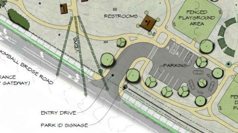 Of the nine projects included in Alpharetta's Parks Bond Referendum the city is beginning their community engagement phase for Union Hill Park and Waters Road Park in March. (Courtesy City of Alpharetta)