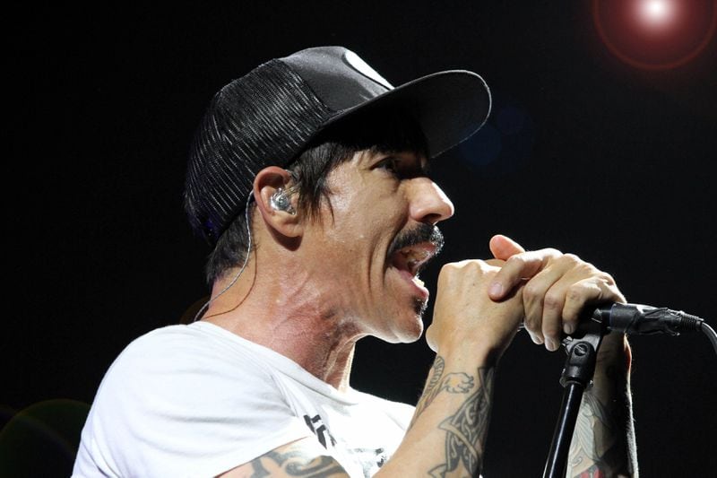  Singer Anthony Kiedis sounded strong throughout the show. Photo: Robb Cohen Photography & Video